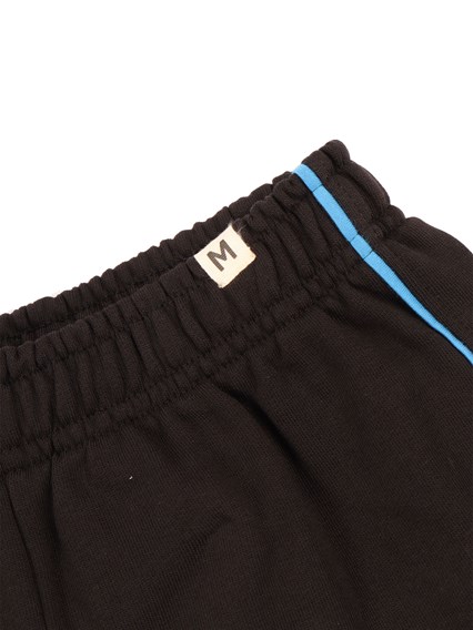 MINI RODINI Plain piping sweatshorts