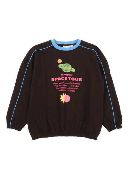 MINI RODINI Space tour sp sweatshirt