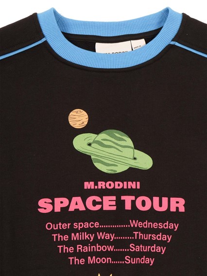 MINI RODINI Space tour sp sweatshirt