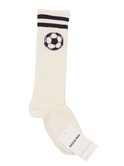 MINI RODINI Football knee-high socks