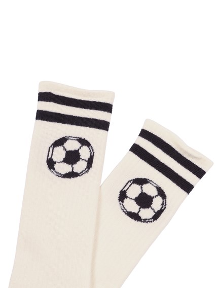 MINI RODINI Football knee-high socks