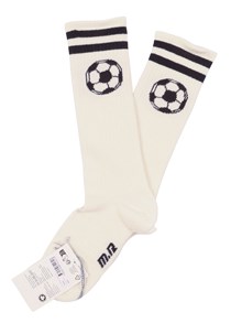 MINI RODINI Football knee-high socks