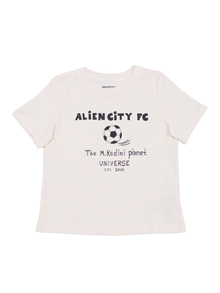 MINI RODINI Alien City FC sp ss tee