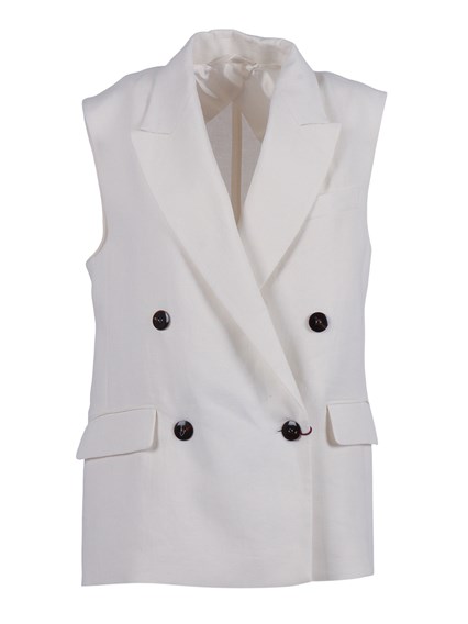 Max Mara Studio Giacca smanicata AIA