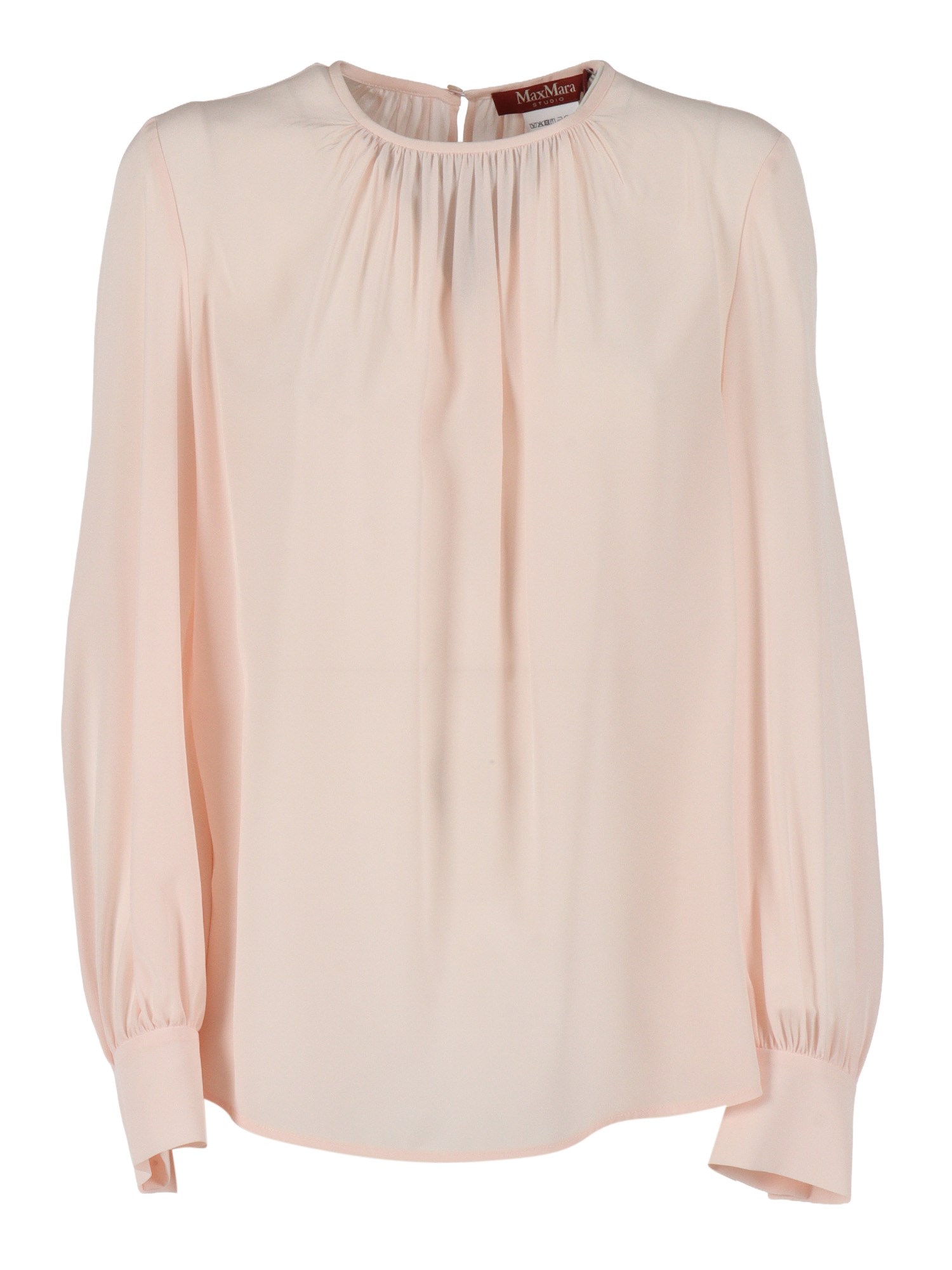 Max Mara Studio Camicia Colmo In Pink