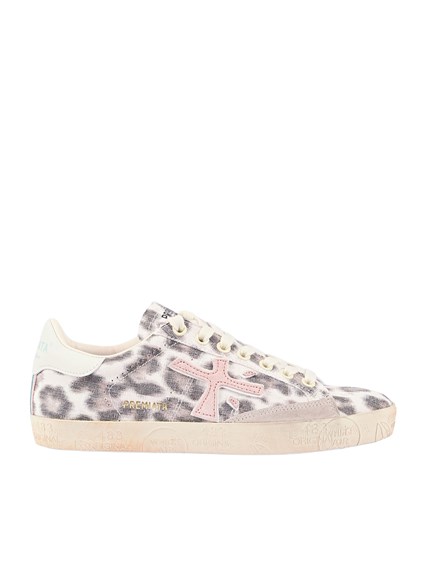 PREMIATA SNEAKERS STEVEND ANIMALIER LEO