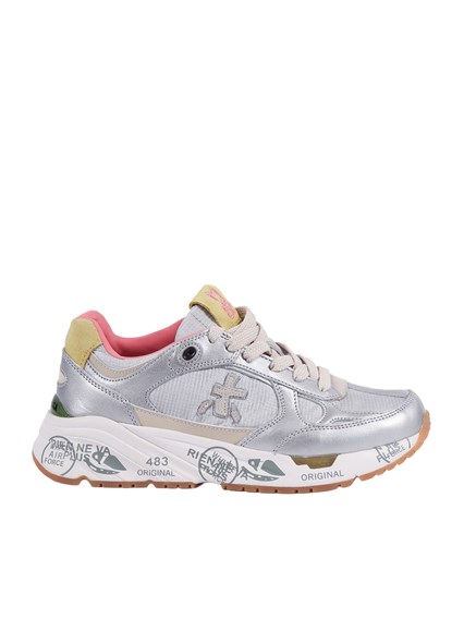 PREMIATA SNEAKERS MASED SILVER