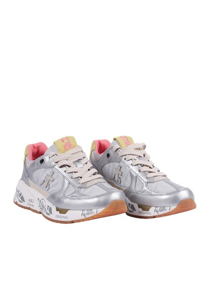 PREMIATA SNEAKERS MASED SILVER