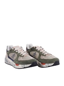 PREMIATA SNEAKERS MASE MILITARY GREEN+OFF WHITE