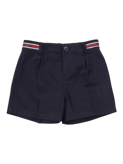 GUCCI KIDS B BERMUDA LIGHT COTTON CANVAS