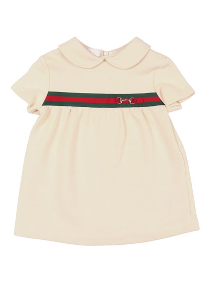 GUCCI KIDS B S/S DRESS FELTED CTN JERSEY