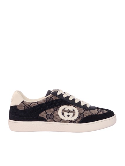 GUCCI KIDS SNEAKER LEATHER, R.S. SUEDE SW