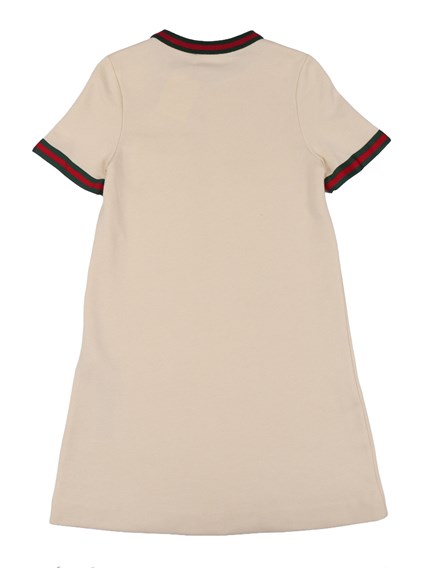 GUCCI KIDS J S/S DRESS FELTED CTN JERSEY