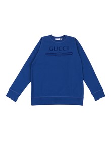 GUCCI KIDS J L/S SWEATSHIRT FELTED CTN JE