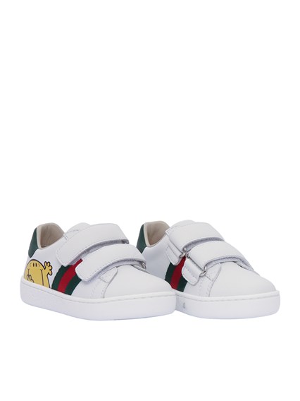 GUCCI KIDS SNEAKER LEATHER, R.S VIT.N.THE
