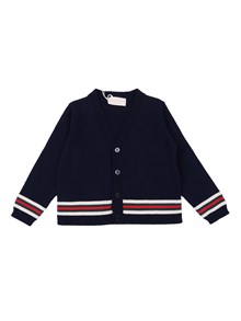 GUCCI KIDS B L/S CARDIGAN CO PLAIN ST W/W