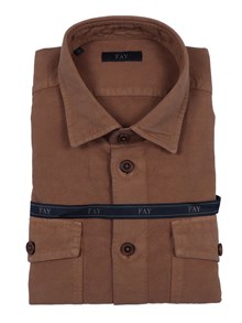 Fay OVERSIZED SHIRT-JACKET WITH POCKETS