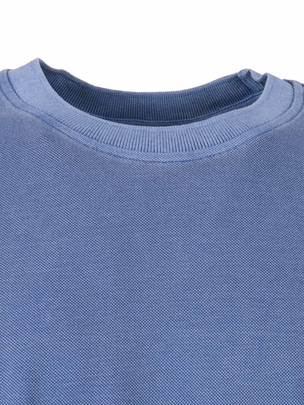 Fay T-SHIRT FAY PIQUET TINTO FROSTED