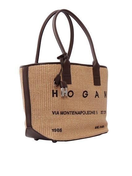 HOGAN ADDRESS SHOPPING BAG