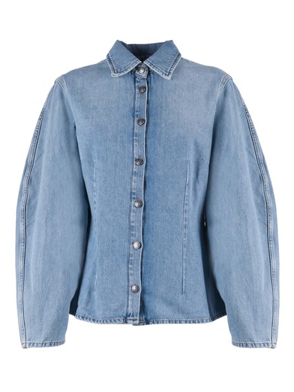 ROTATE VINETTA DENIM SHIRT
