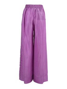 FORTE FORTE Drawstring trousers in silk habotai