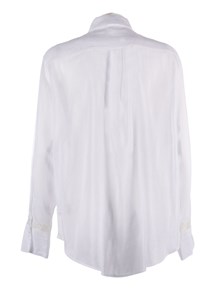 FORTE FORTE Ruffled shirt in cotton/silk voile and lace