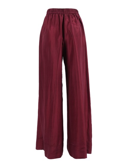 FORTE FORTE pantalone coulisse habotai seta