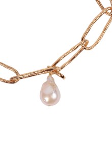 FORTE FORTE Sculptural choker with pearl