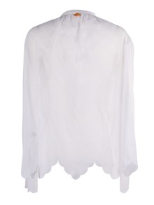 FORTE FORTE Bohemian shirt with 'broderie en r�ve' embroidery