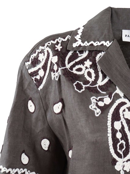 P.A.R.O.S.H. SHIRT WITH EMBROIDERY