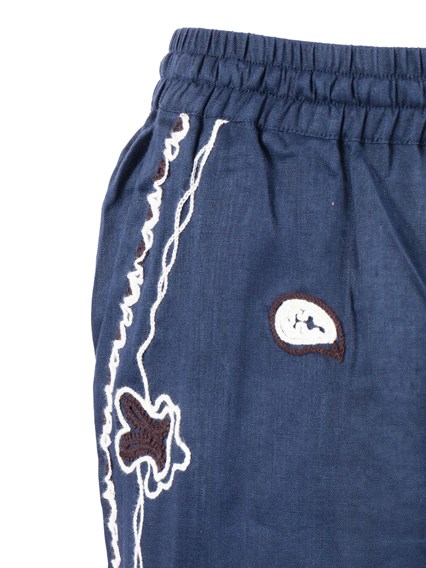 P.A.R.O.S.H. PANTALONE C/RICAMO