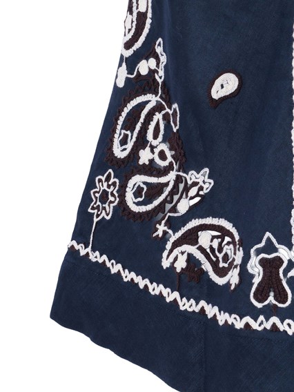 P.A.R.O.S.H. BLOUSE WITH EMBROIDERY