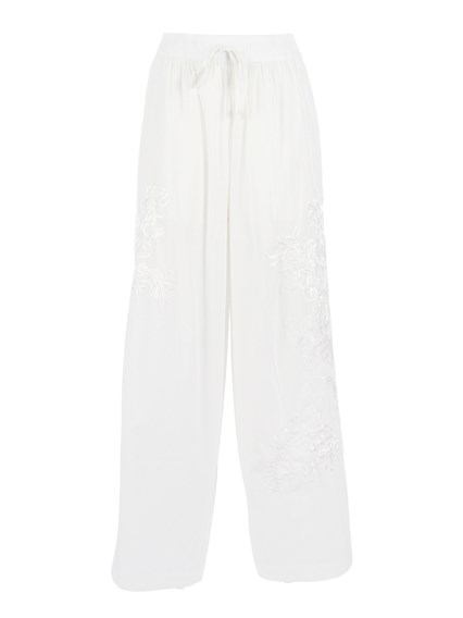 P.A.R.O.S.H. PANTALONE C/RICAMO