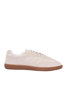 ALOHAS Tb.490 Crochet Cream Leather Sneakers Altezza tacco 2 cm