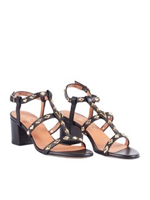 VIA ROMA 15 SANDALETTO CON V PICCOLA E ROMBI