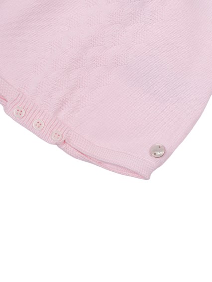 Paz Rodriguez KNIT NEWBORN ROMPER "REGALO V26"