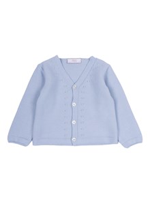 Paz Rodriguez KNIT NEWBORN CARDIGAN "ESENCIAL"