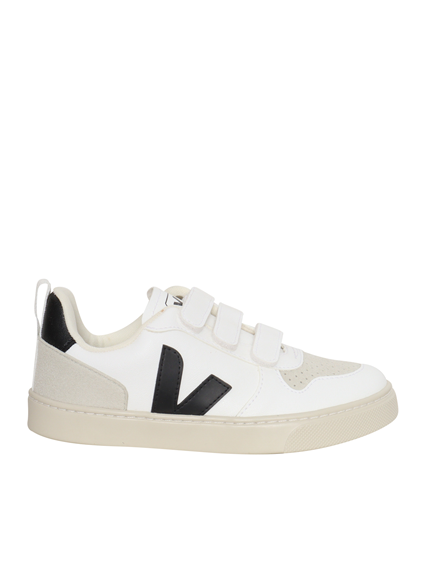 Veja SMALL V-10 CWL WHITE_BLACK