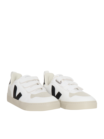 Veja SMALL V-10 CWL WHITE_BLACK