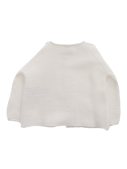 Paz Rodriguez KNIT NEWBORN CARDIGAN "ESENCIAL"