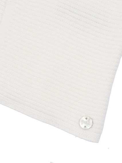 Paz Rodriguez KNIT NEWBORN CARDIGAN "ESENCIAL"