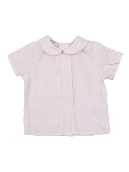 Paz Rodriguez WOVEN NEWBORN BLOUSE "CEREMONIA V26"