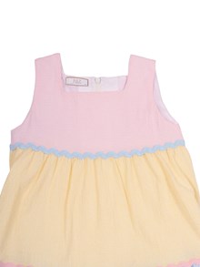 Paz Rodriguez WOVEN NEWBORN DRESS "CANDY"