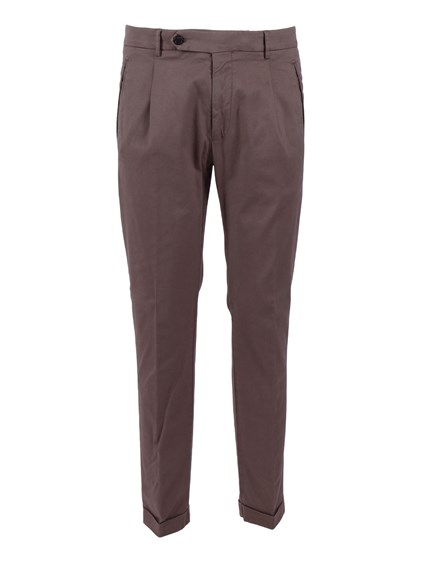 BERWICH Pantalone retrolong-GD MARRONE