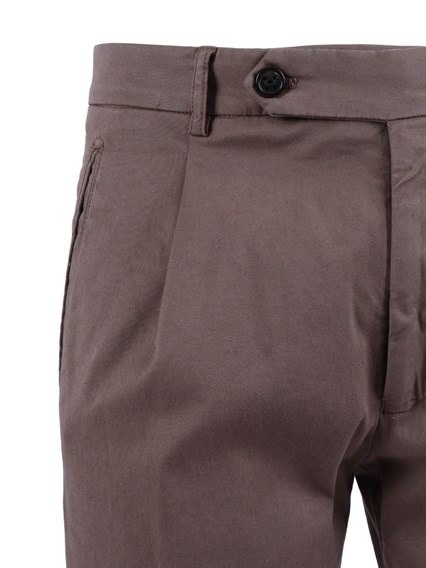 BERWICH Pantalone retrolong-GD MARRONE