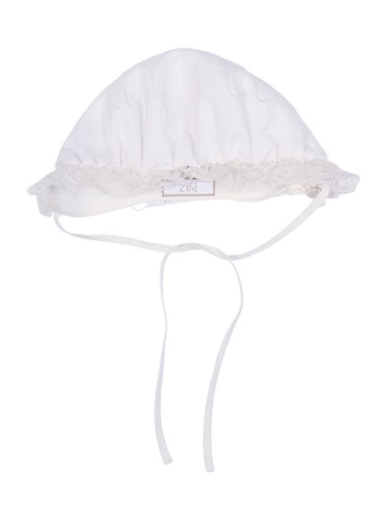 Paz Rodriguez WOVEN NEWBORN BONNET "PAZ V26"