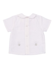 Paz Rodriguez WOVEN NEWBORN BLOUSE "NECTAR"