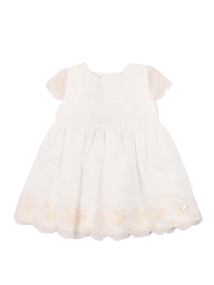 Paz Rodriguez WOVEN INFANT GIRL DRESS "CEREMONIA V26"