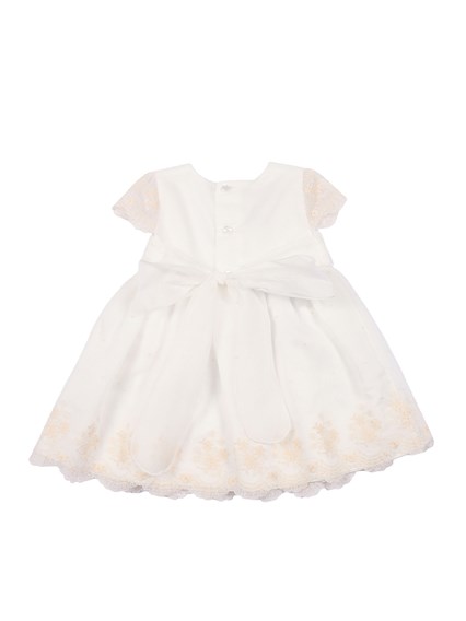Paz Rodriguez WOVEN INFANT GIRL DRESS "CEREMONIA V26"