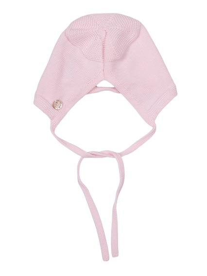Paz Rodriguez KNIT NEWBORN BONNET "ESENCIAL"